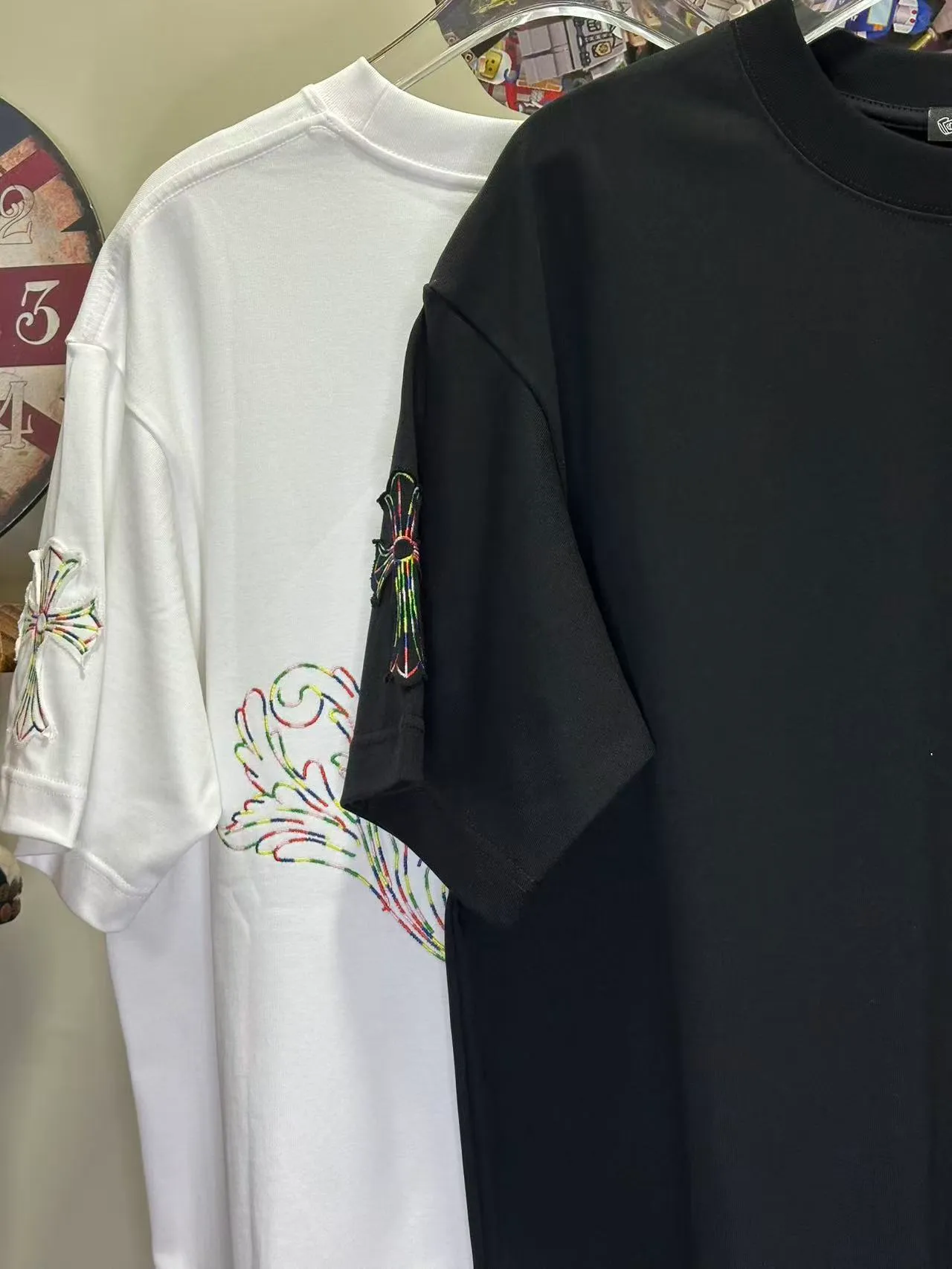 L 26930# Same Style T Same Style T Versatile ➕ Quality 🪡 : Black White Size：S-XXL